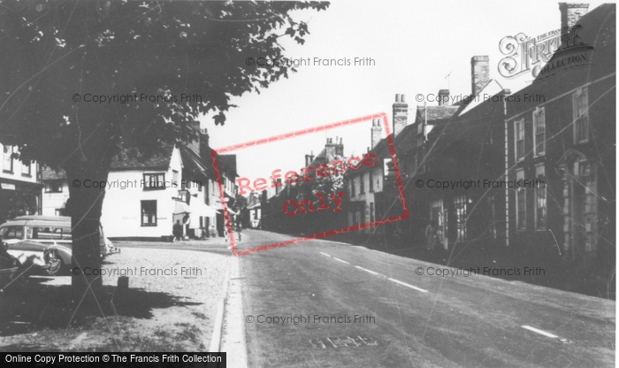 Photo of Buntingford, High Street c.1960