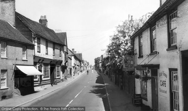 Photo of Buntingford, High Street c.1960