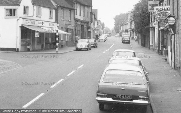 Photo of Buntingford, High Street c.1965
