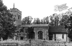 Layston Church c.1950, Buntingford