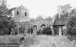 Layston Church c.1965, Buntingford