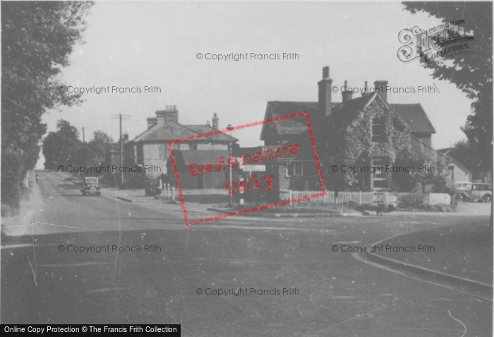 Photo of Buntingford, London Road c.1955