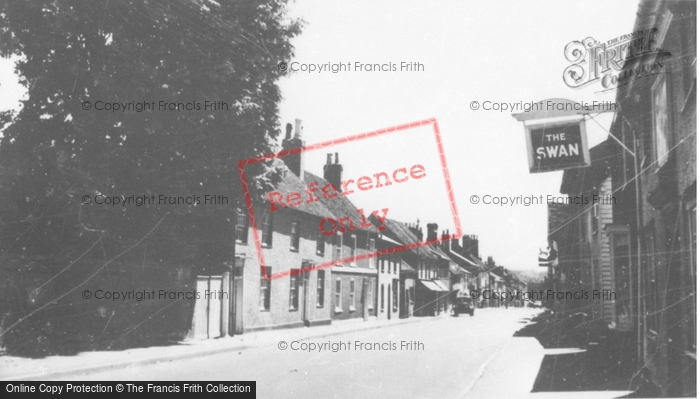 Photo of Buntingford, Main Street And The Swan c.1955