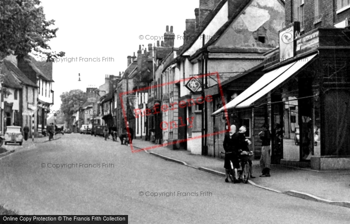Photo of Buntingford, Market Hill c.1955