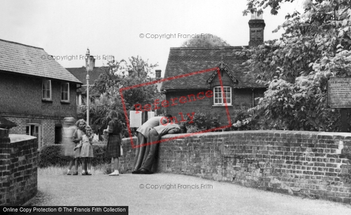 Photo of Buntingford, River Green Bridge c.1955