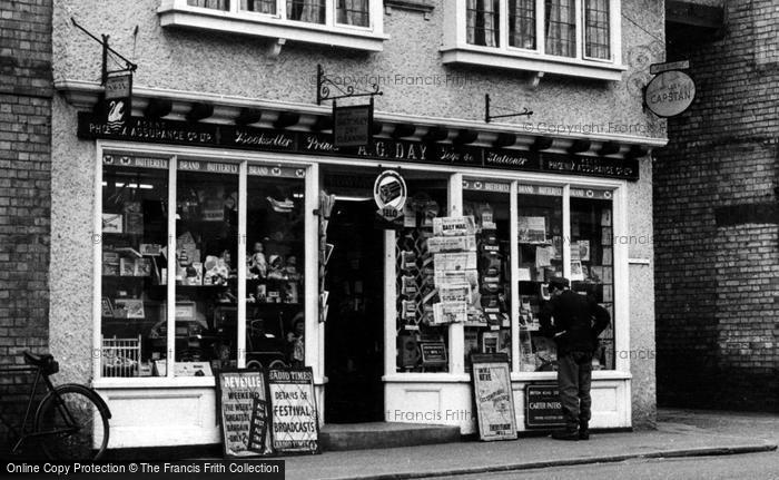 Photo of Buntingford, Shops c.1955