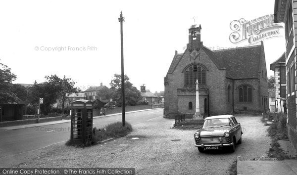 Photo of Buntingford, St Peter's Church And Memorial c.1965