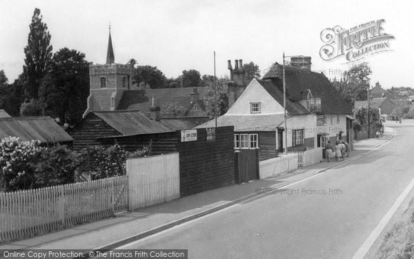 Photo of Buntingford, The Adam And Eve Public House, London Road c.1955