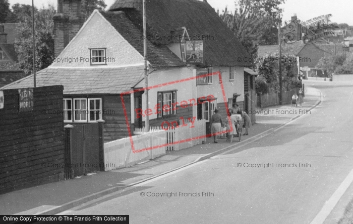 Photo of Buntingford, The Adam And Eve Public House, London Road c.1955