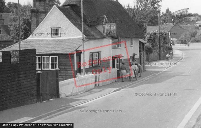 Photo of Buntingford, The Adam And Eve Public House, London Road c.1955