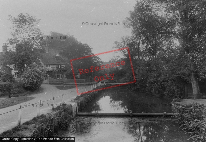 Photo of Buntingford, The River Green 1922