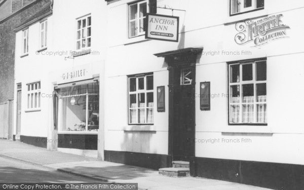 Photo of Burbage, Anchor Inn c.1960