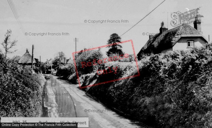 Photo of Burbage, High Street c.1965