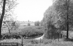 A Peaceful River Scene c.1955, Bures