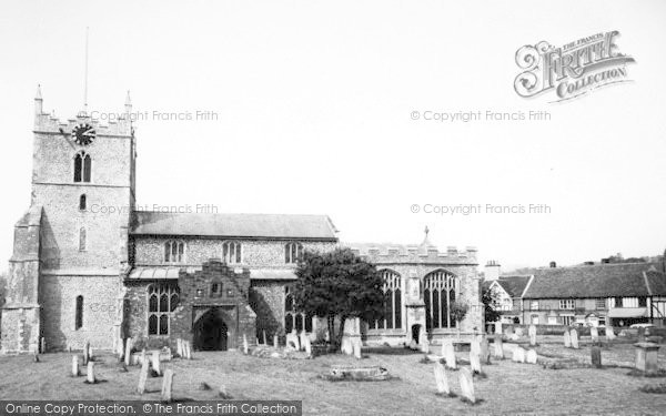 Photo of Bures, The Church c.1960