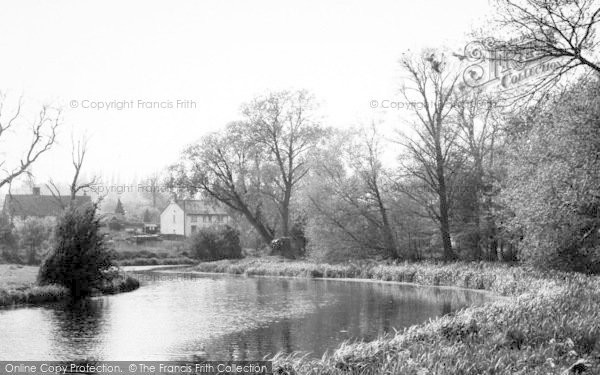 Photo of Bures, The River c.1960