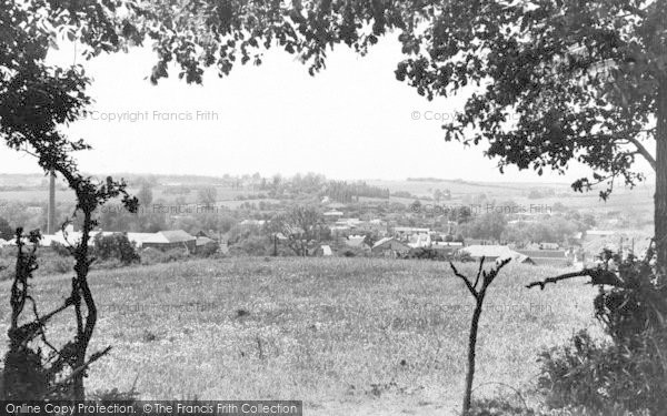 Photo of Bures, View From Cuckoo Hill c.1955