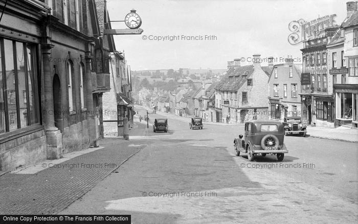 Photo of Burford, High Street c.1939