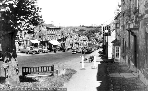 Photo of Burford, High Street c.1960