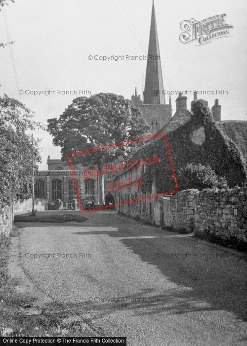 Photo of Burford, St John's Church 1948