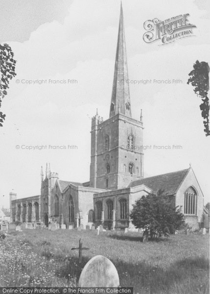Photo of Burford, St John's Church c.1955