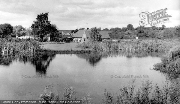 Photo of Burford, The Gardens, The Lake And The Café c.1965