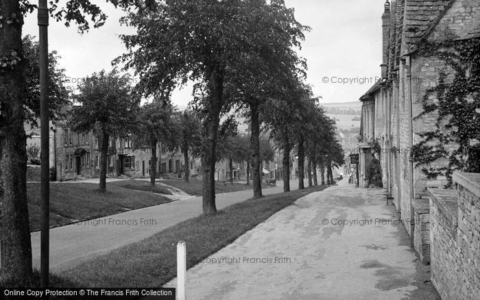 Photo of Burford, The Hill c.1939