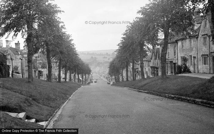 Photo of Burford, The Hill c.1939