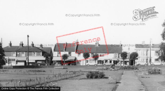 Photo of Burgess Hill, A View From St John's Park c.1965