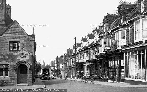 Photo of Burgess Hill, Church Road 1950