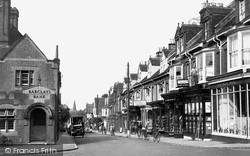 Burgess Hill, Church Road 1950