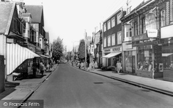 Burgess Hill, Church Road c1965