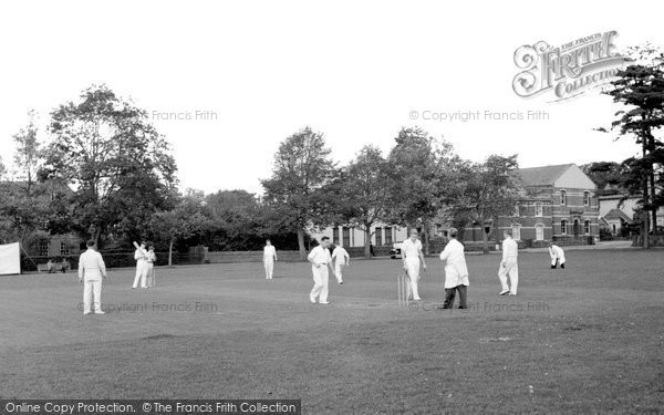 Photo of Burgess Hill, Cricket On The Green c.1960