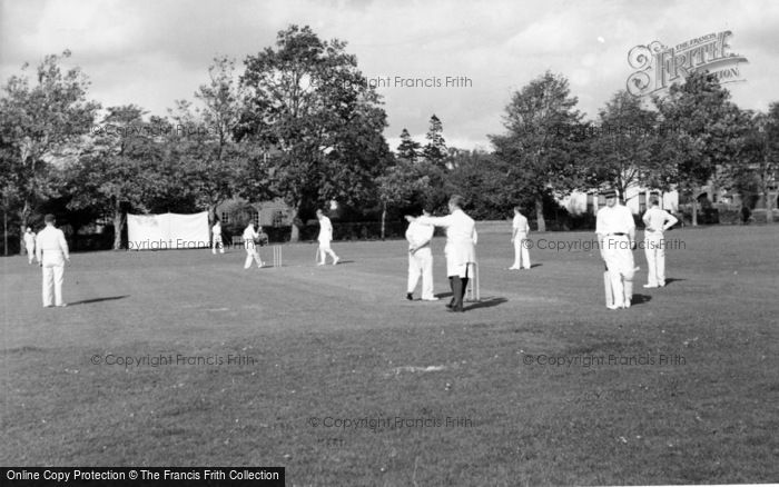 Photo of Burgess Hill, Cricket On The Green c.1960