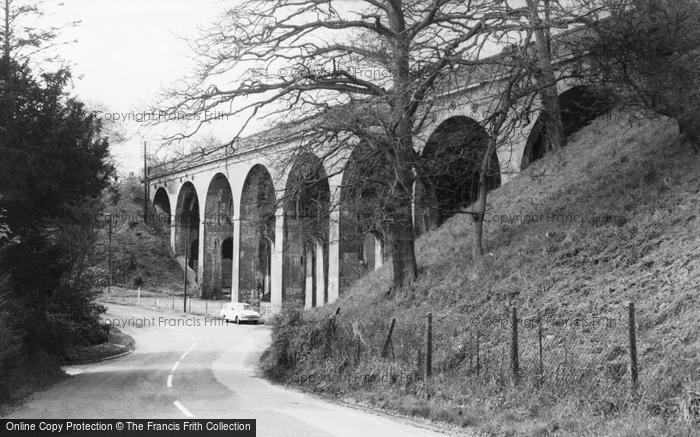 Photo of Burgess Hill, Eight Arches c.1965