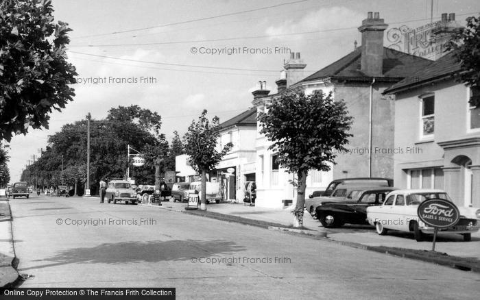 Photo of Burgess Hill, Garage, London Road c.1960