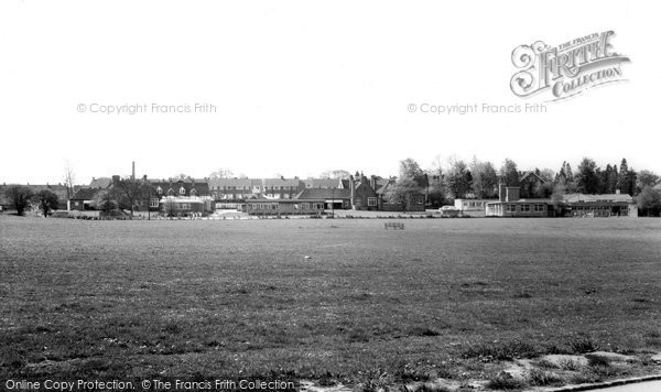 Photo of Burgess Hill, Junction Road School And Recreation Ground c.1965