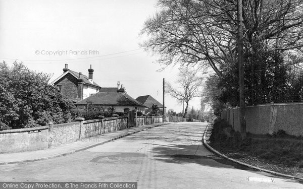 Photo of Burgess Hill, Leylands Road c.1955