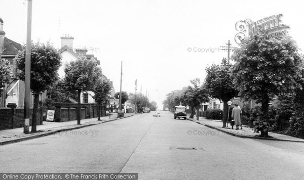 Photo of Burgess Hill, London Road c.1960