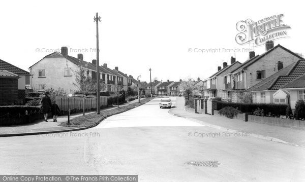 Photo Of Burgess Hill Noel Rise C 1965 Francis Frith