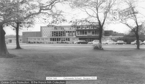 Photo of Burgess Hill, Oakmeeds School c.1965