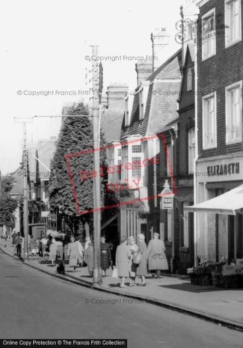 Photo of Burgess Hill, Police Station, Church Road c.1965