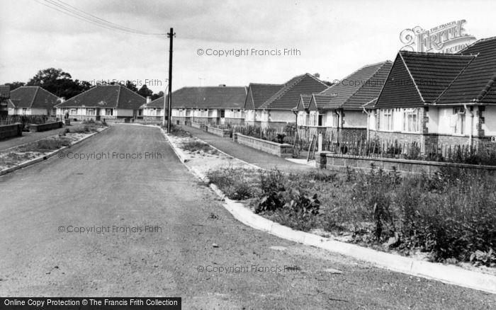 Photo of Burgess Hill, Ravenswood Road c.1955