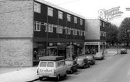 Shopping Parade, Church Road c.1965, Burgess Hill