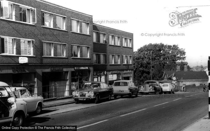 Photo of Burgess Hill, Shopping Parade, Station Road c.1965