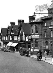 Shops And Railway Hotel, Station Road 1950, Burgess Hill