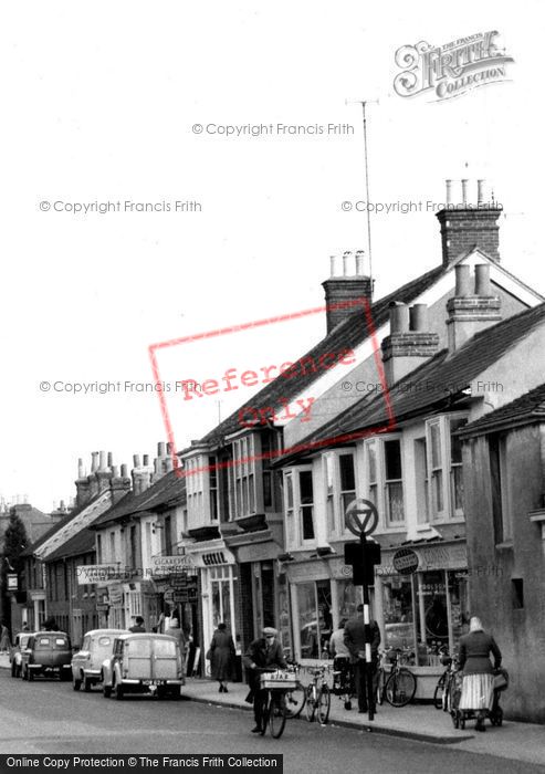 Photo of Burgess Hill, Shops, Church Road c.1960