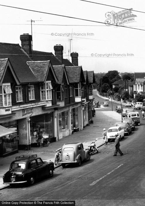 Photo of Burgess Hill, Shops, Station Road c.1965