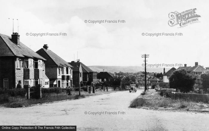 Photo of Burgess Hill, St John's Avenue c.1955