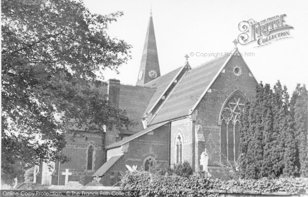 Photo of Burgess Hill, St John's Church c.1950